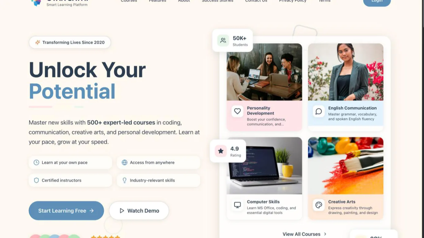 GyanSathi: University learning platform, built solo